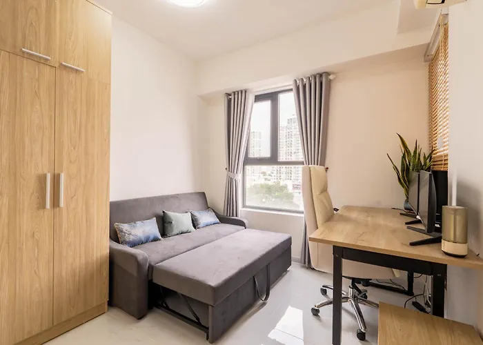 Centana Thu Thiem - Serviced Apartment - Saigon - District 2 - Q2 - Ho Chi Minh City - Netflix, Fpt Tv, Youtube Premium, Playstation 5, Workstation - Super Wifi