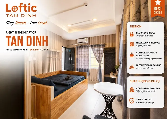 Loftic Tan Dinh - Urban Stay Ho Chi Minh City
